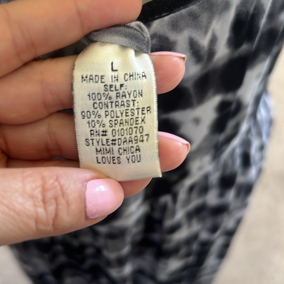 Tye dye and lace maxi dress - Picture 5 of 5